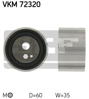 VKM 72320 SKF Ролик модуля натягувача ременя1